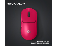 LOGITECH G PRO X Superlight 2 magenta 910-006797 - 1172771 - zdjęcie 13